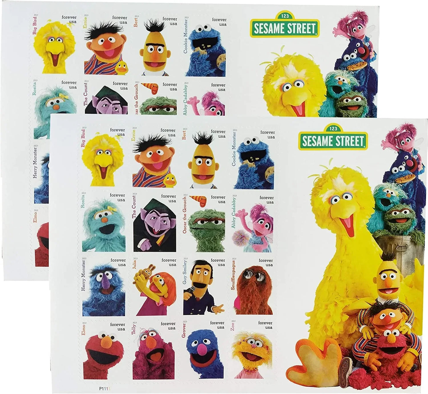 Forever Stamps 2019 Sesame Street-Children¡¯s Favorites, First-Class Postage