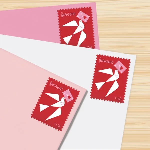 Forever Stamps 2024 Love Series-Love & Celebration, First-Class Postage