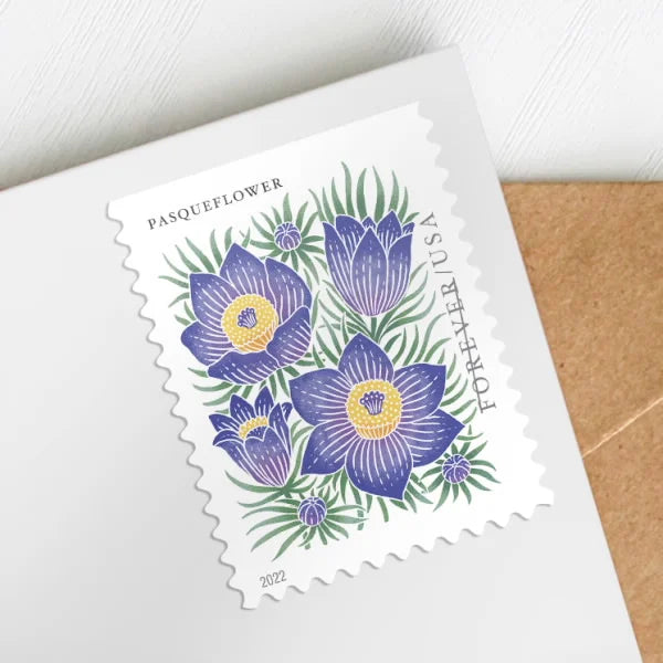 Forever Stamps 2022 Mountain Flora-Nature & Wildlife Series, First-Class Postage