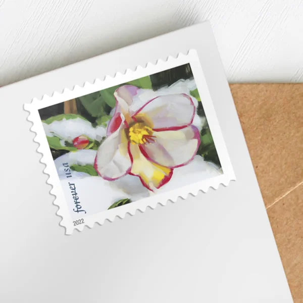 Forever Stamps 2022 Snowy Beauty-Winter Nature Collection, First-Class Postage