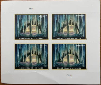 Priority Mail Express Stamps 2020 Grand Island Ice Caves-Nature Series, $26.35 Postage