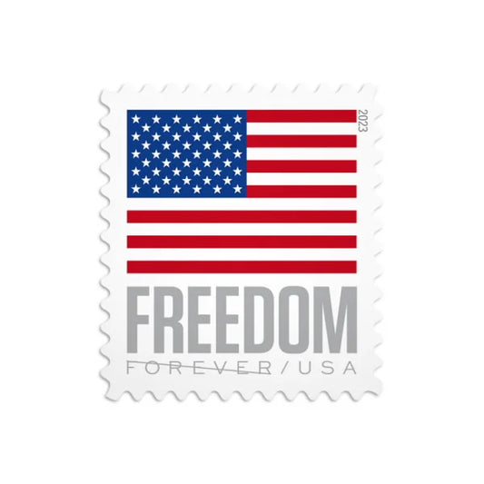 Forever Stamps 2023 U.S. Flag-Modern Patriotic Symbol, First-Class Postage