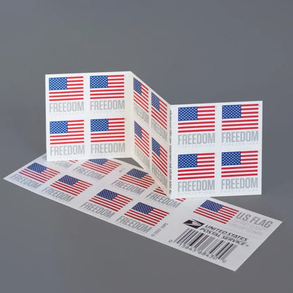 Forever Stamps 2023 U.S. Flag-Modern Patriotic Symbol, First-Class Postage