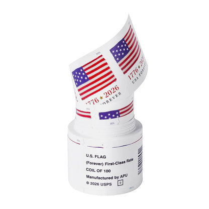 Forever Stamps 2026 U.S. Flag – 250th Anniversary, First-Class Postage