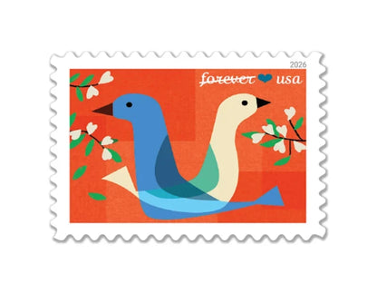 Forever Stamps 2026 Love – Wedding Invitation, First-Class Postage