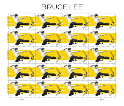 Forever Stamps 2026 Bruce Lee – Martial Arts Legend, First-Class Postage