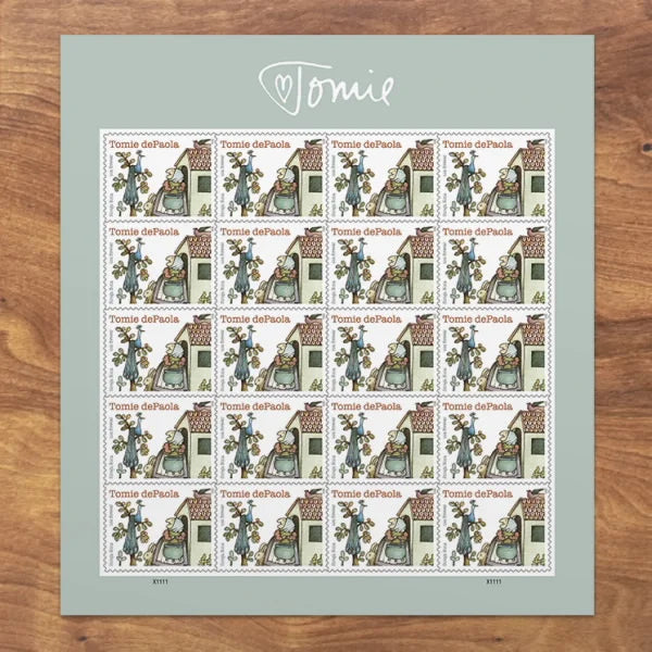 Forever Stamps 2023 Tomie dePaola-Celebrated Illustrator Tribute, First-Class Postage