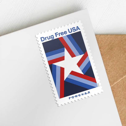 Forever Stamps 2020 Drug Free USA-Awareness, First-Class Postage