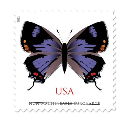 $1.12 Stamps 2021 Colorado Hairstreak Butterfly-Non-Machinable Surcharge, First-Class Rate