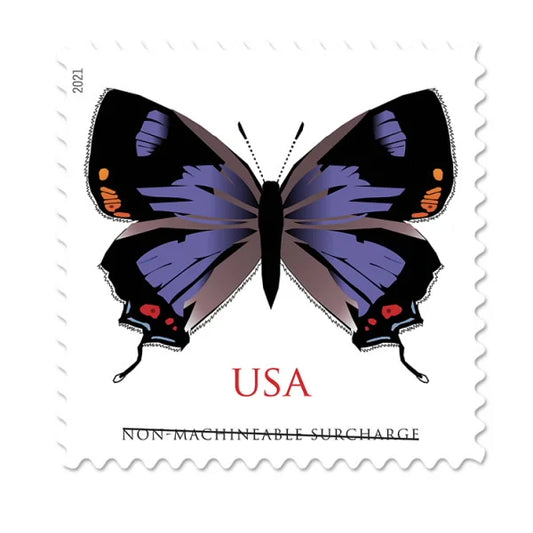 $1.12 Stamps 2021 Colorado Hairstreak Butterfly-Non-Machinable Surcharge, First-Class Rate