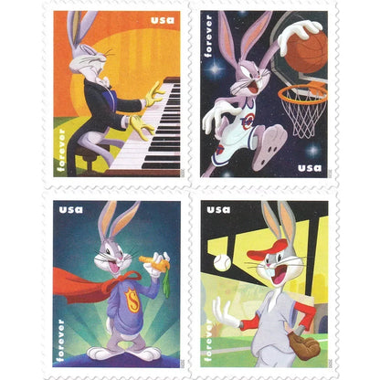 Forever Stamps 2020 Bugs Bunny-Entertainment Icons, First-Class Postage