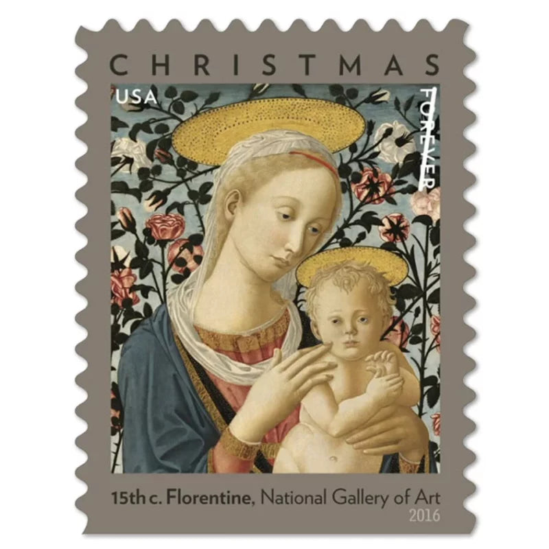 Forever Stamps 2016 Florentine Madonna and Child-Art Collection, First-Class Postage