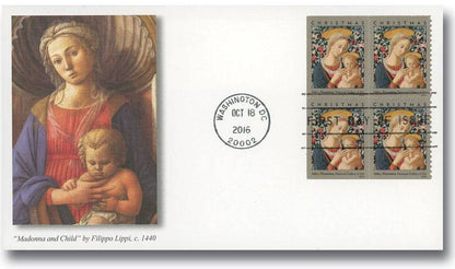 Forever Stamps 2016 Florentine Madonna and Child-Art Collection, First-Class Postage