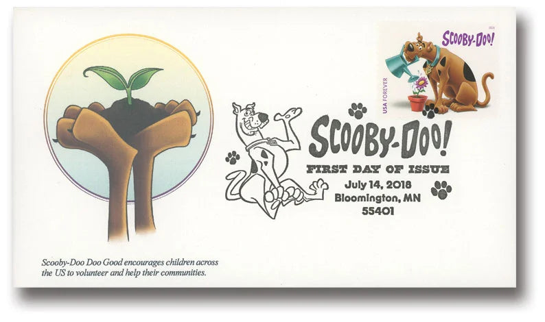 Forever Stamps 2018 Scooby-Doo-Classic Cartoon Collection, First-Class Postage