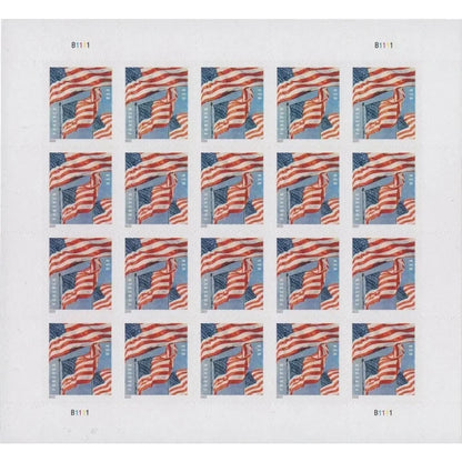 Forever Stamps 2022 U.S. Flag-Patriotic Symbol, First-Class Postage