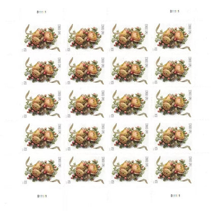 Two-Ounce Stamps 2017 Celebration Corsage-Wedding Mail, First-Class Rate