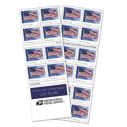 Forever Stamps 2019 U.S. Flag-Patriotic Symbol, First-Class Postage