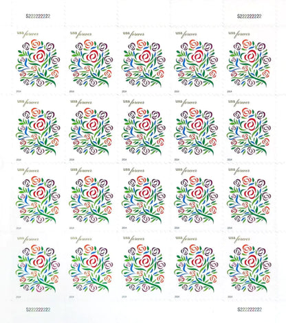 Forever Stamps 2014 Where Dreams Blossom-Wedding Invitation, First-Class Postage