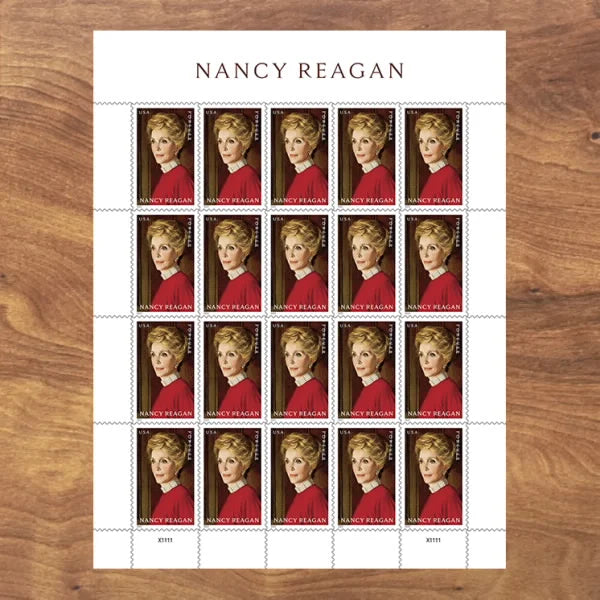 Forever Stamps 2022 Nancy Reagan-Historical Tribute, First-Class Postage