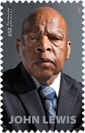 Forever Stamps 2023 John Lewis-Black Heritage, First-Class Postage