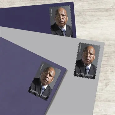 Forever Stamps 2023 John Lewis-Black Heritage, First-Class Postage
