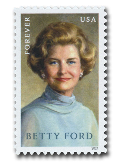 Forever Stamps 2024 Betty Ford-Commemorative Issue, First-Class Postage
