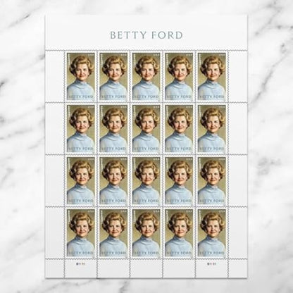 Forever Stamps 2024 Betty Ford-Commemorative Issue, First-Class Postage