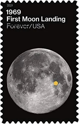 Forever Stamps 2019 First Moon Landing-Space Exploration, First-Class Postage