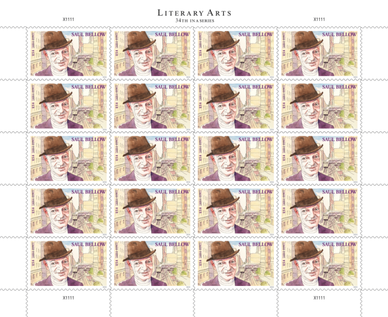 Three-Ounce Stamps 2024 Saul Bellow-Commemorative Issue, First-Class Rate