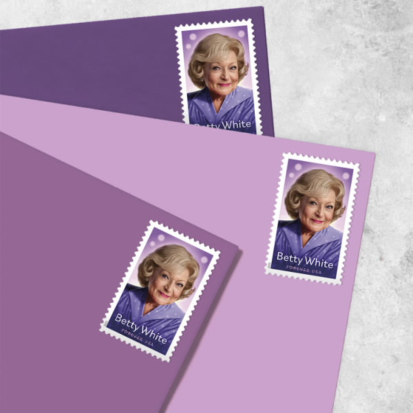 Forever Stamps 2025 Betty White-Commemorative Issue, First-Class Postage