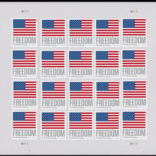 Forever Stamps 2023 U.S. Flag-Modern Patriotic Symbol, First-Class Postage