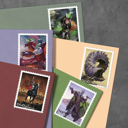 Forever Stamps 2024 Dungeons & Dragons-Cultural Heritage Collection, First-Class Postage