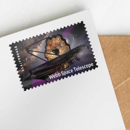 Forever Stamps 2022 James Webb Space Telescope-Space Exploration, First-Class Postage