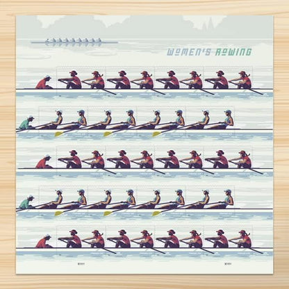 Forever Stamps 2022 Women¡¯s Rowing-Commemorative Issue, First-Class Postage